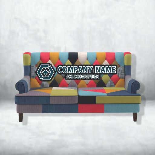 Sofa Furniture Premium Die Shape-30 Visiting Card