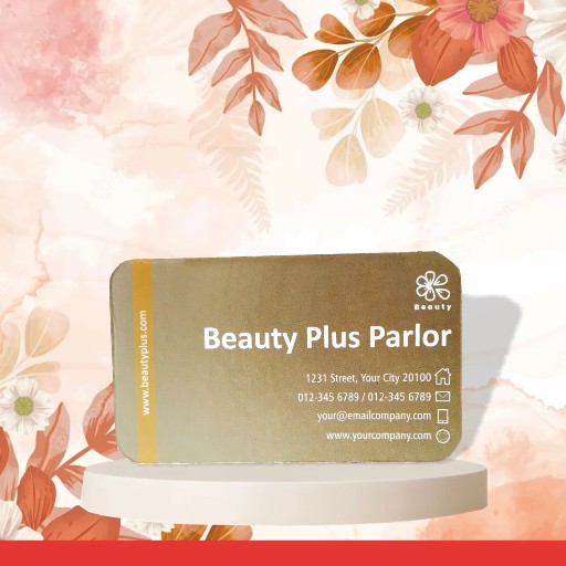 Premium Texture Matte Finish Diecut Business Cards 800 GSM